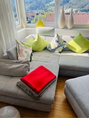 Neue Couch im Schwarz Weiss Look Bild 3