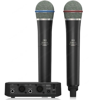 VERKAUFE: Zwei Funkmikrofone mit Sender "Behringer ULM302MIC" inkl. Thomann Tasche Bild 2