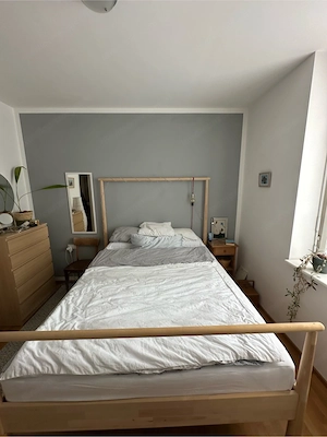 Bett + Lattenrost + Matratze Bild 2