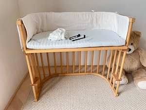 babybay Original Beistellbett inkl. Matratze & Zubehör Bild 3