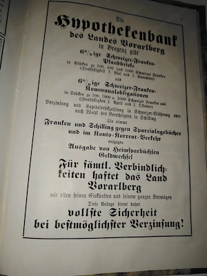 Sammelband der Heimatkunde von Vorarlberg 1-12 Verlag Haase Wien Le 1936 1300 S. m. Wirtschaftsteil  Bild 8