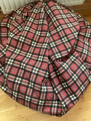 schottischer Sitzsack aus BW Stoff