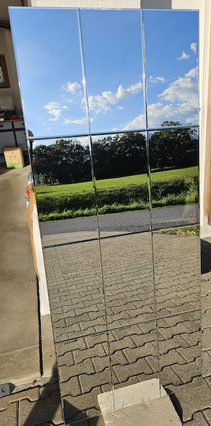 Große Spiegelwand   Spiegelpaneel   160   66 cm   12 Spiegelfliesen Bild 3