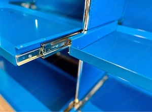 USM Haller Sideboard in Enzianblau für Büro  Wohnen  Werkstatt Bild 4