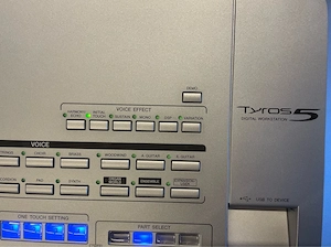 Yamaha Tyros 5 Keyboard Workstation Bild 4
