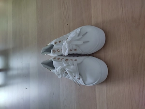 Weiße Damen-Schuhe, Größe 35 Bild 5
