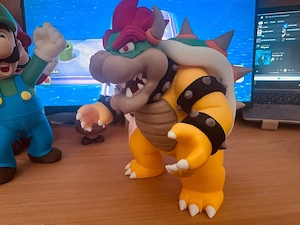 Super Mario, Luigi, Bowser, Yoshi, Gompa, Ghost Standfiguren  Bild 5