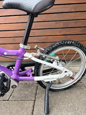 Woom 2 Kinderfahrrad 14 Zoll Lila Bild 2