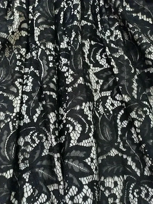 Schwarz-weißes Kleid, Größe 38 Bild 2
