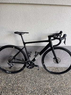 Rennrad Rose Reveal AL Ultegra RH 55 Rahmengröße M schwarz matt