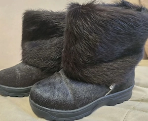 Kinder-Pelzstiefel (Unty) von Twins, Größe 29