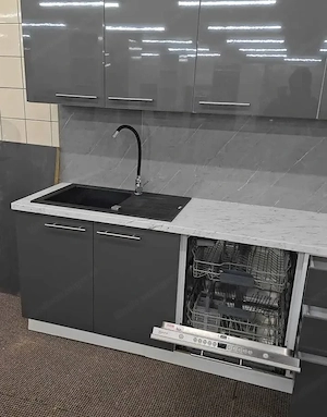 Moderne Eckküche kostenlos abzugeben   inkl. Elektrogeräte Bild 2