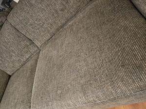 Graue Eckcouch   Wohnlandschaft   gebraucht Bild 3