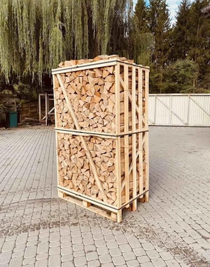 Reines, trockenes Buchenholz. Bild 2