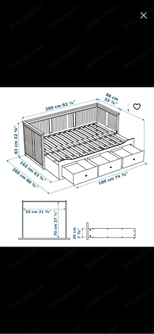 Ikea Bett Schnäppchen Bild 3