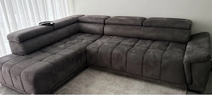 Ecksofa grau  Bild 2