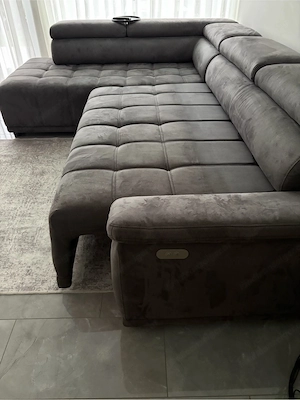 Ecksofa grau  Bild 3