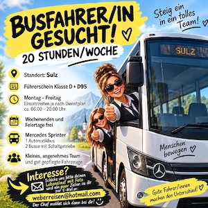 Busfahrer  in gesucht Bild 2