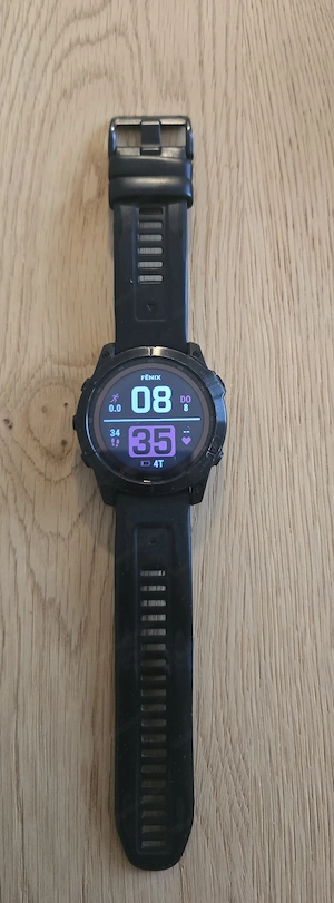 Garnin Fenix 7x Saphir Solar