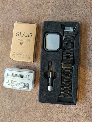 Apple Watch Ultra 2 49 mm Titan + viele Armbänder & Zubehör Bild 10