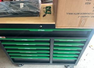  komplett ausgestatteter Werkzeugwagen für Stahlwerke.  Bild 2