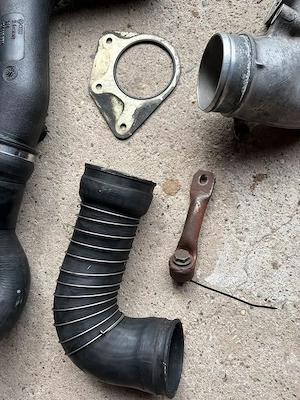 VW Corrado Golf LLK G60 großer Ladeluftkühler kompl. Bogen 180 Bild 9