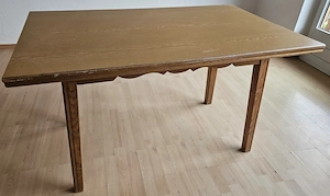 Holztisch zu verschenken  Bild 2