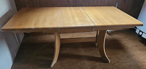 Holz Tisch ausziebar zu verschenken Bild 2