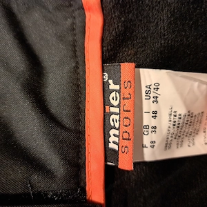 Herren Ski Hose Maier Sports Größe 48 Bild 3