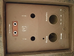 Jugendstil Radiogehäuse aus dem Jahr 1938 Bild 3
