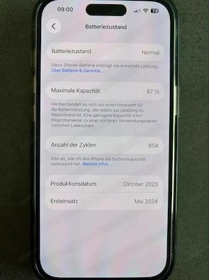 iPhone 15 128 GB Bild 3