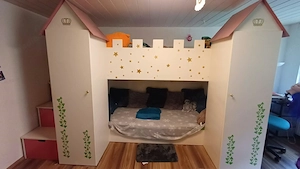 Eigenbau Hochbett - Prinzessin Bild 4