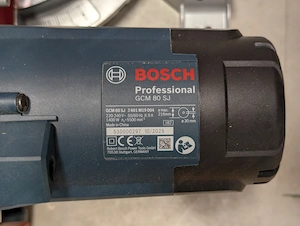 Bosch Professional Kapp- und Gehrungssäge GCM 80 SJ Bild 3