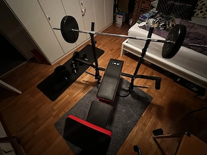Hantelbank komplett  Bild 2
