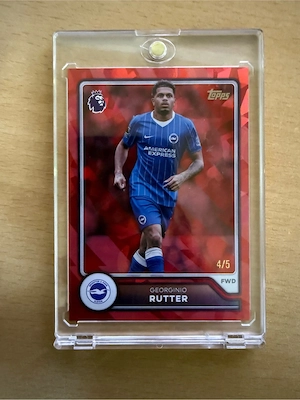 Topps Chrome Fußballkarten Bild 3