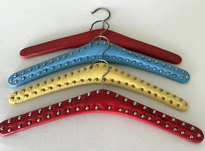 4 Vintage Kleiderbügel  Bild 2