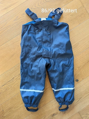 Regenhose 86 92 Gefüttert  Bild 2