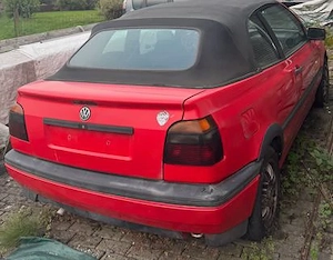Golf 3 Rabbit Cabrio elektriches Verdeck Bild 3