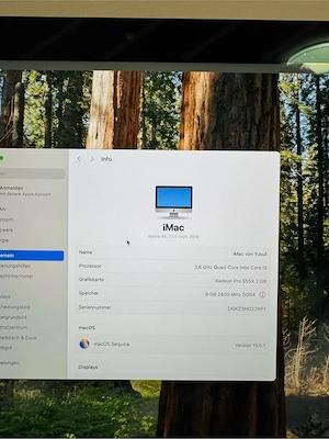 iMac (Retina 4K, 21,5 Zoll, 2019) Bild 3