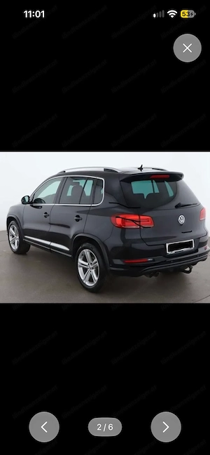 VW Tiguan 2,0 TDI R-line Bild 2