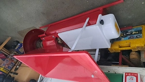 Abbeermaschine Handbetrieb Bild 3