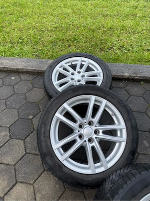 Bmw Alufelgen 17 Zoll mit Continental Winterreifen Bild 2