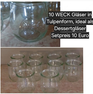 WECK Dessertgläser 10 Stk.