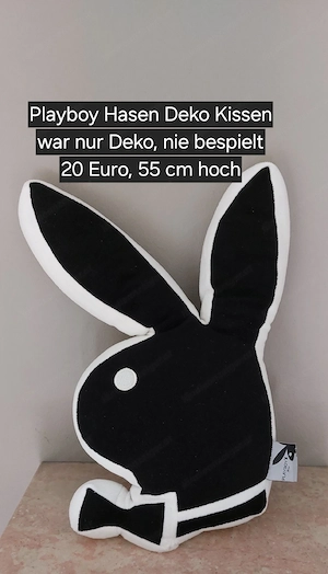 Playboy Deko Kissen