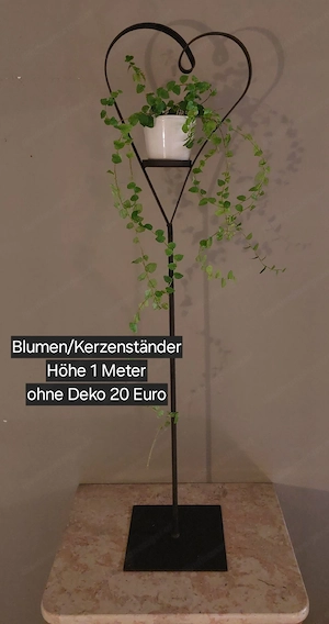 Blumen Kerzenständer NEU