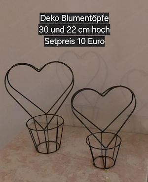 2er Blumenübertöpfe