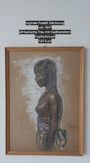 Pastell Zeichnung