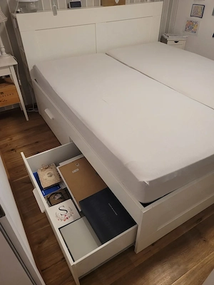 Ikea Bett mit Schubladen Bild 3