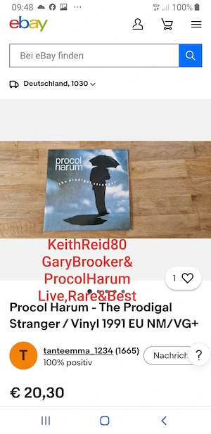 KeithReid80ProcolHarum&GaryBrookerAZ Uvm.