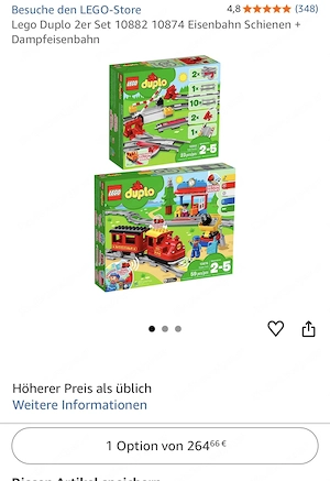 Tolles lego duplo eisenbahn set topzustand  Bild 3